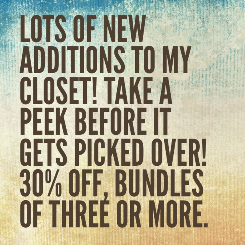 New items